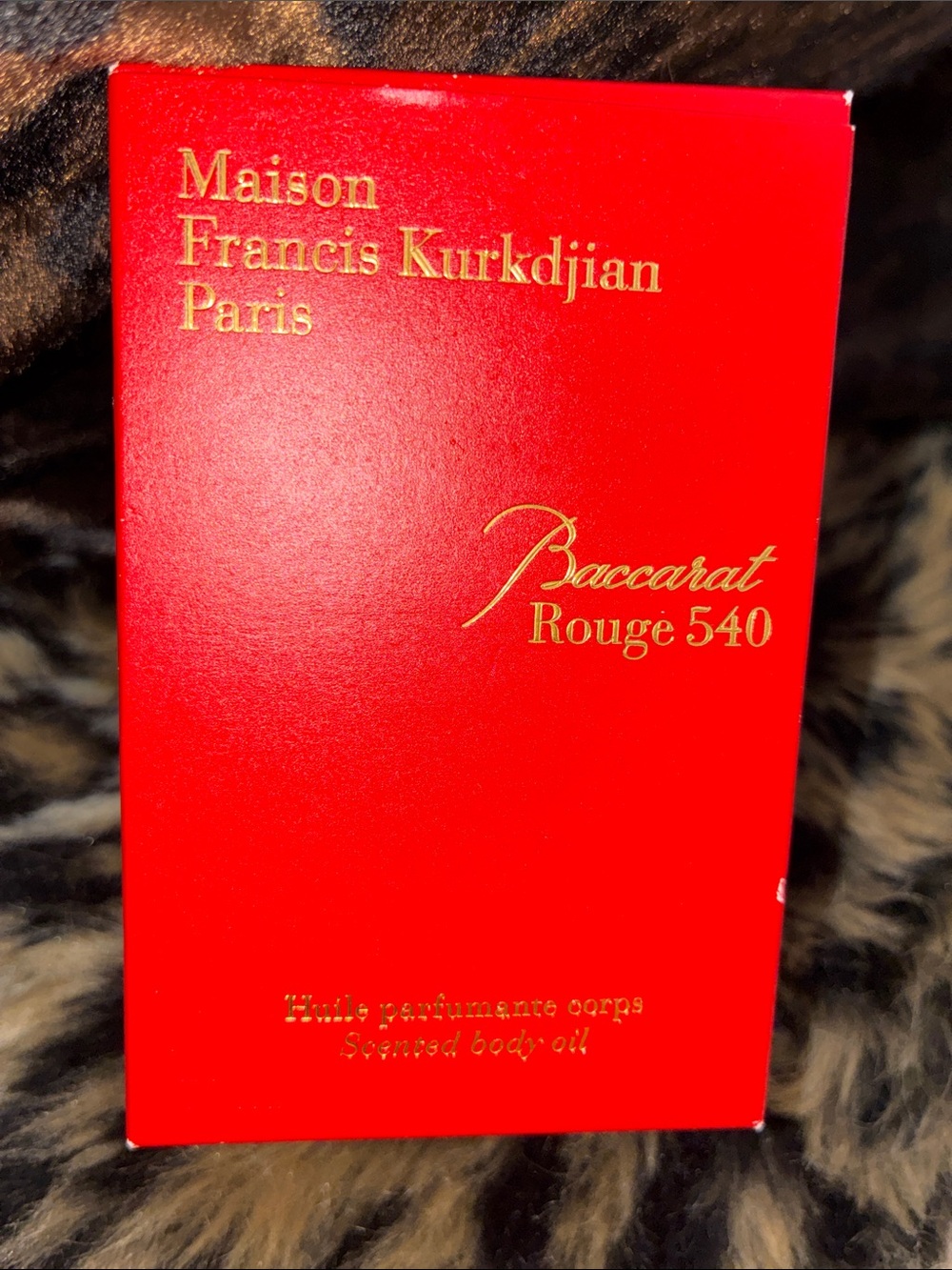 Maison Francis Kurkdjian Paris Baccarat Rouge 540 Scented Body Oil